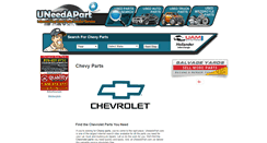 Desktop Screenshot of chevrolet-parts.uneedapart.com