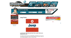 Desktop Screenshot of jeep-parts.uneedapart.com