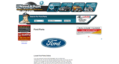 Desktop Screenshot of ford-parts.uneedapart.com